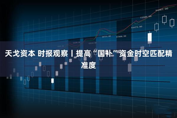 天戈资本 时报观察丨提高“国补”资金时空匹配精准度