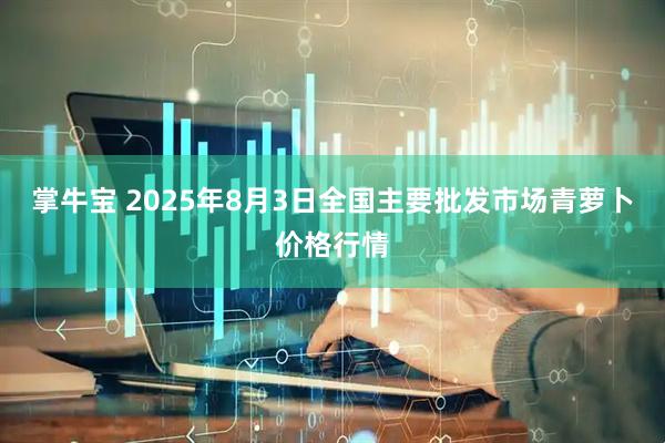 掌牛宝 2025年8月3日全国主要批发市场青萝卜价格行情