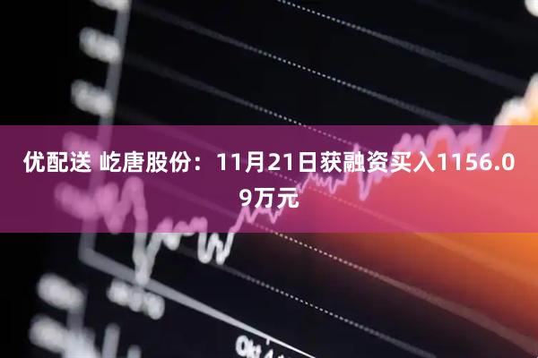 优配送 屹唐股份:11月21日获融资买入1156.09万元